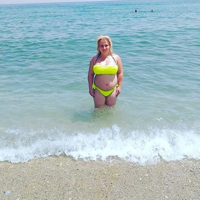 Serbian slut blonde milf big natural tits Goca Paunov
