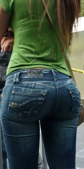 Ich liebe Popos in Jeans