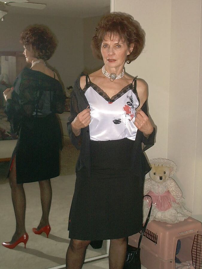 Elegant granny Aunt whore