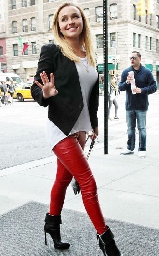 Red Leather Pants - by Redbull