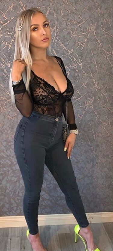 See through her outfit