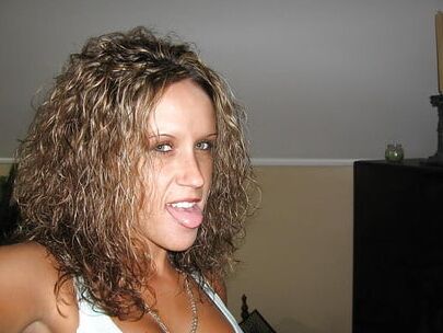 curly and straight milf