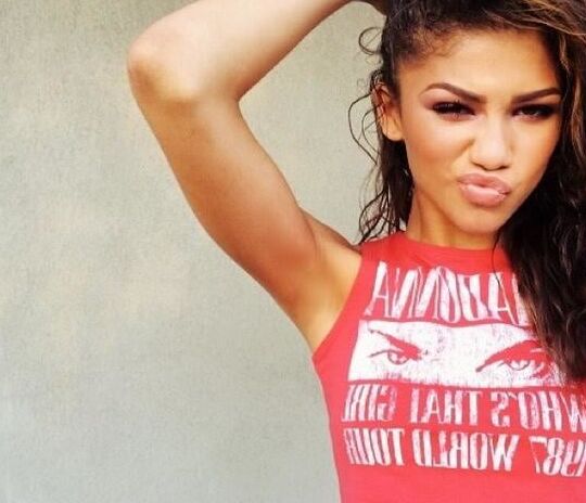 Zendaya Armpits