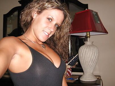 curly and straight milf