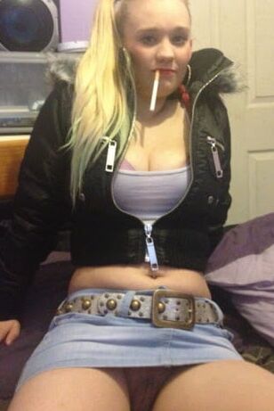 Cherry Lea - Council Estate Chav Slut