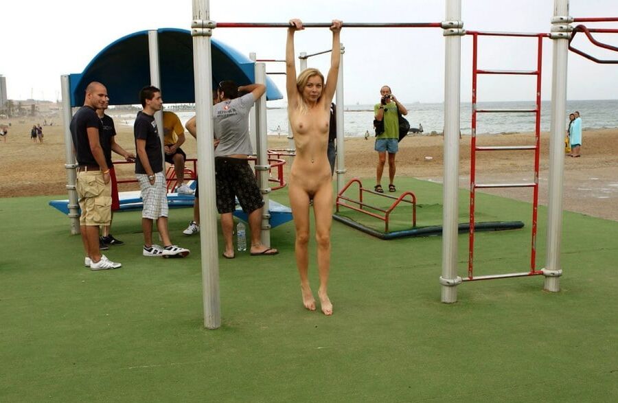 naked outdoors!