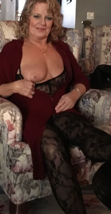 Caryl In Black Lingerie