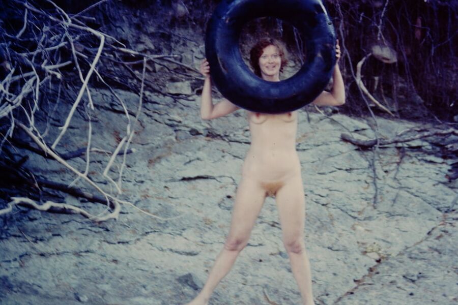 Vintage Redhead Outdoor Enthusiast