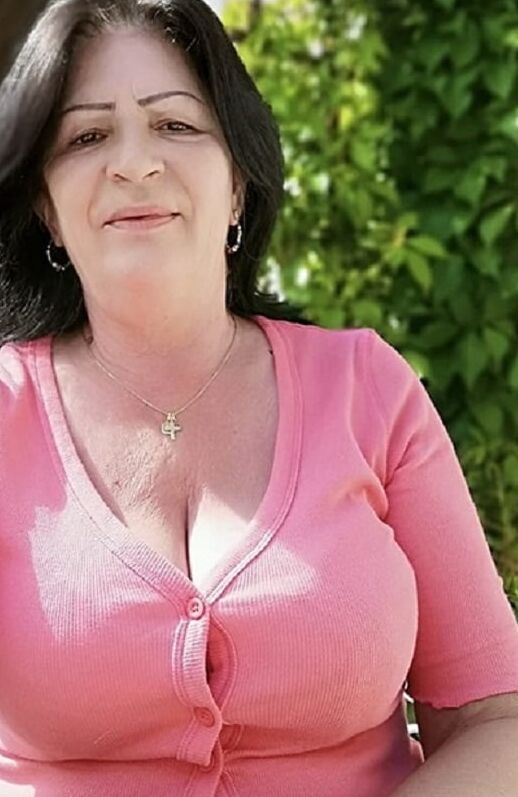 Clothed Granny - Big Boobs
