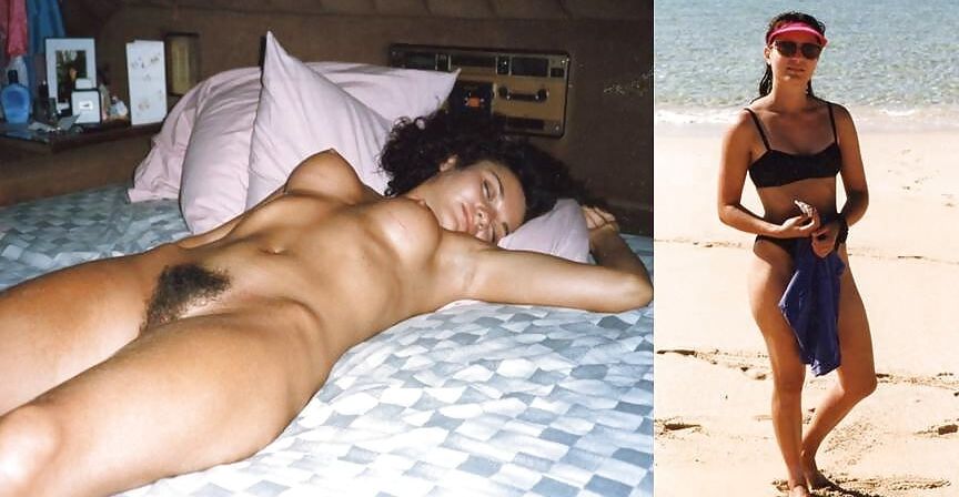 Amateurs - with and without their swimsuit