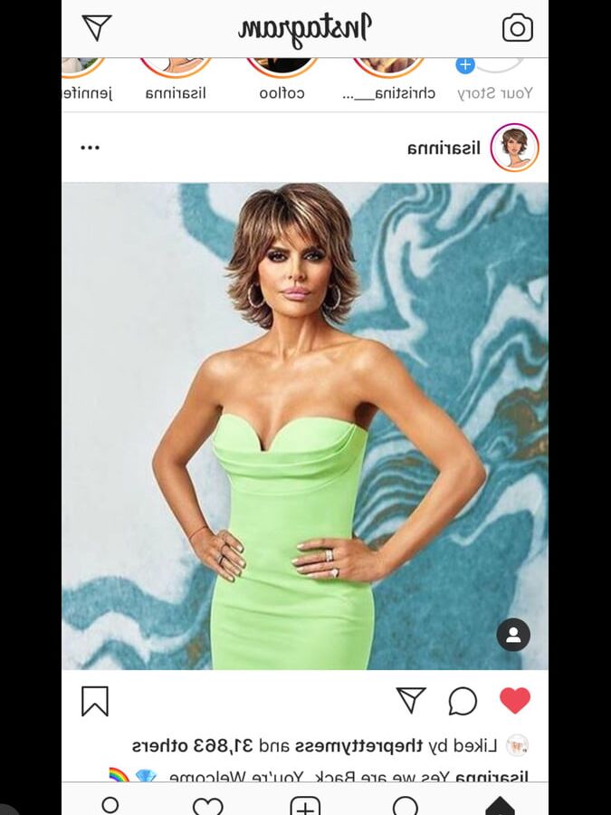 Lisa Rinna slut queen of mean