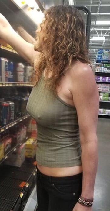 She loves two things, showing her tits and blowing dick