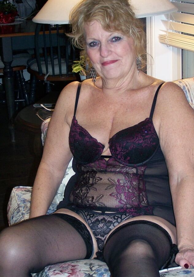 Lounging in lace and bodysuit and stockings