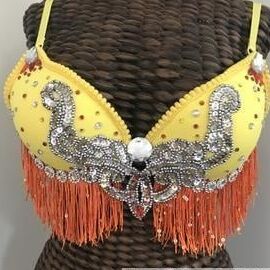 Yellow bra