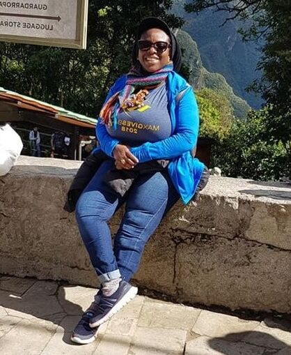 BUSTY ARCHEOLOGIST IN MACHU PICCHU