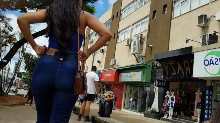 Gostosa de jeans