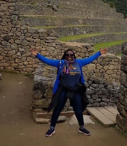 BUSTY ARCHEOLOGIST IN MACHU PICCHU