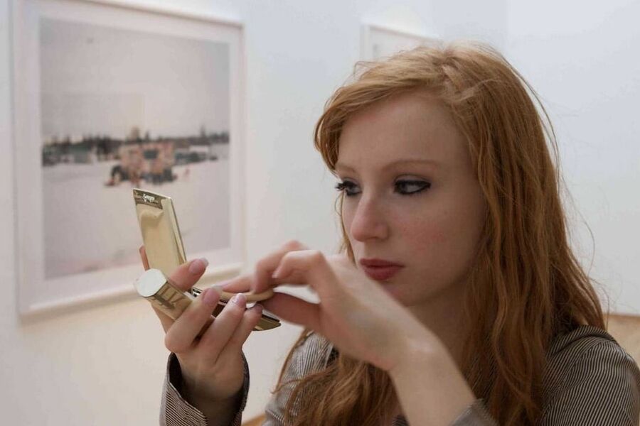 Sexy amateur slim redhead to enjoy and repost