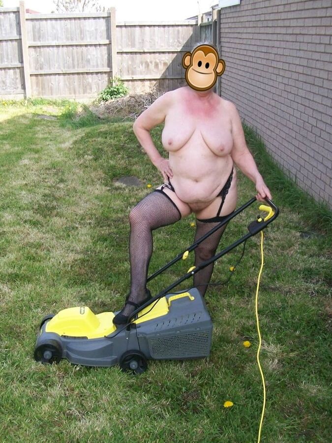 me in the garden