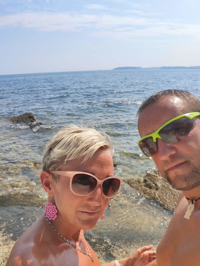 Blonde beatuy on holiday