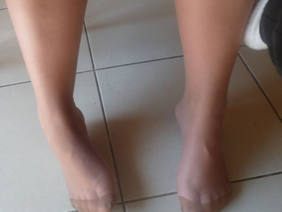 les pieds en dim up chair de ma salope