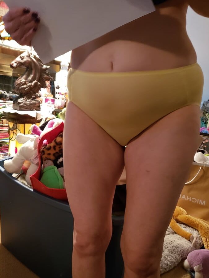 Slut in panties