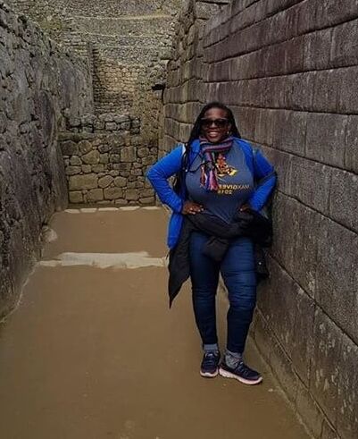 BUSTY ARCHEOLOGIST IN MACHU PICCHU