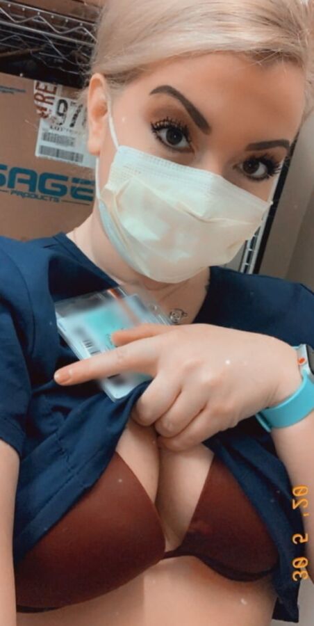 Nurse Cleavage