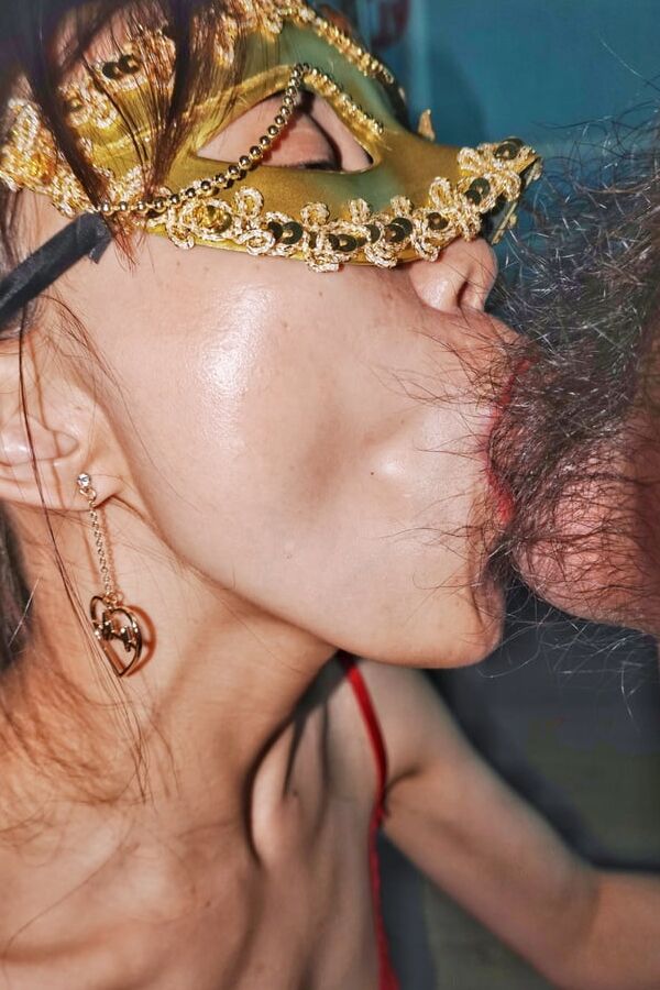 Xiaoxiao Masked Fuckparty in Shanghai