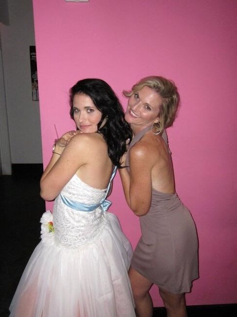 With Mommy
