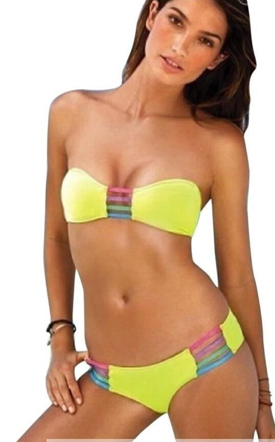 Yellow bra