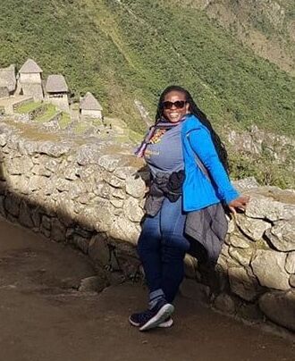 BUSTY ARCHEOLOGIST IN MACHU PICCHU