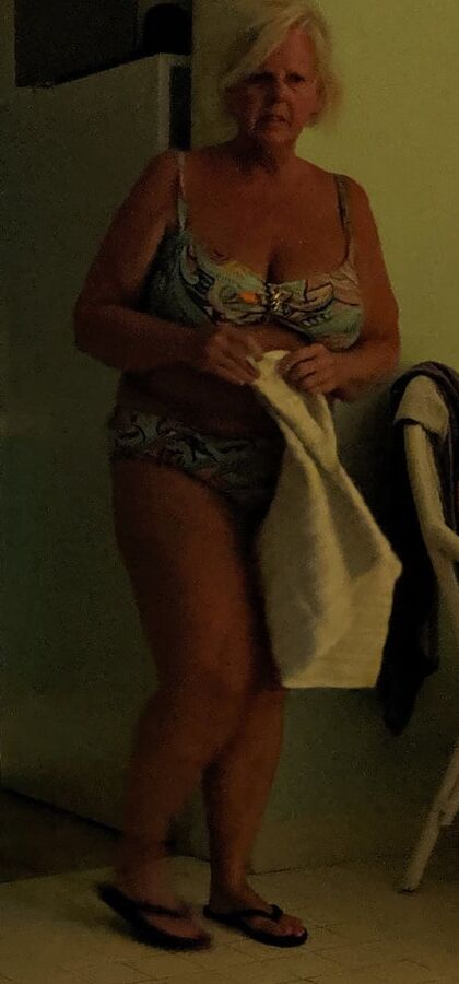 Miss Piggy at the beach