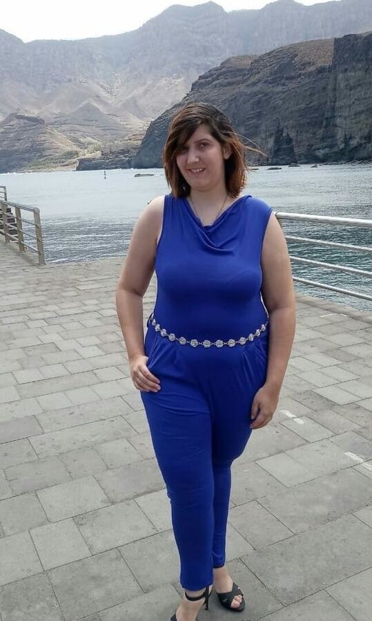 Rita, a mature Spanish woman with huge tits and a gigantic b