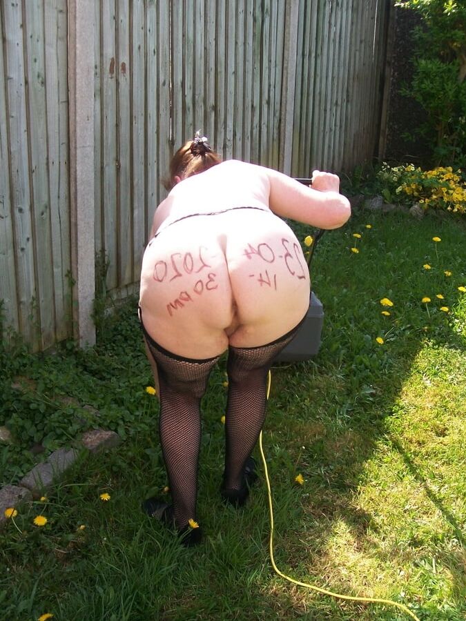 me in the garden