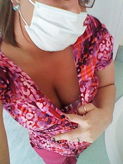 Nurse Cleavage