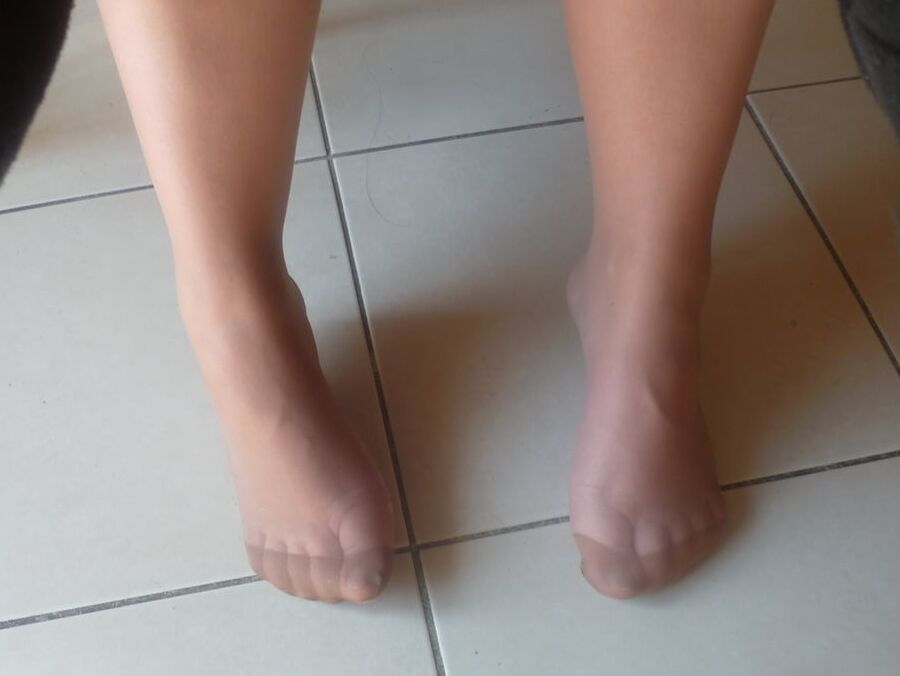 les pieds en dim up chair de ma salope
