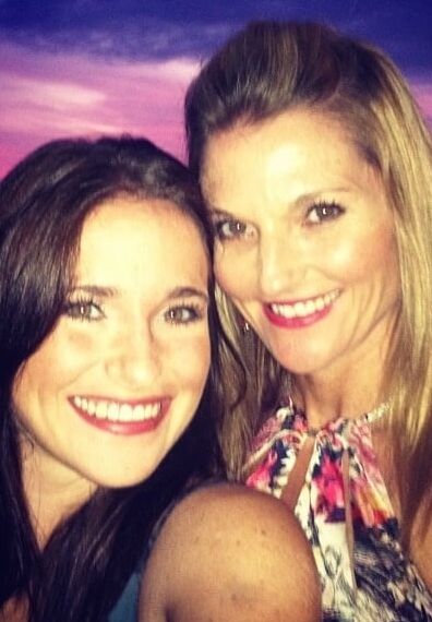 With Mommy