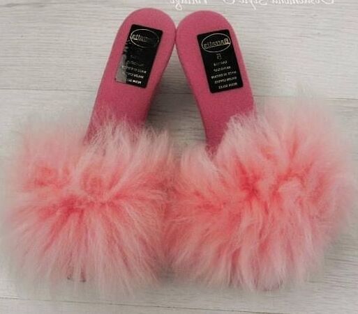 fluffy mules