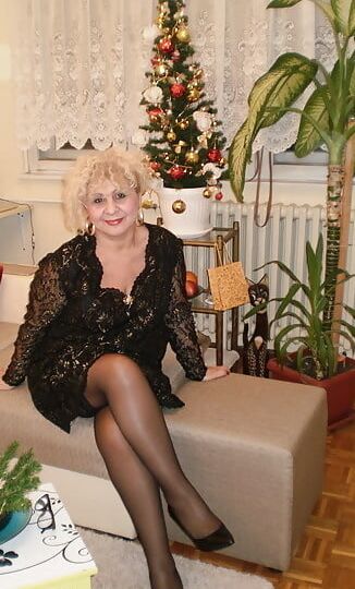 Pantyhose matures mix