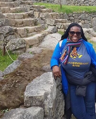 BUSTY ARCHEOLOGIST IN MACHU PICCHU
