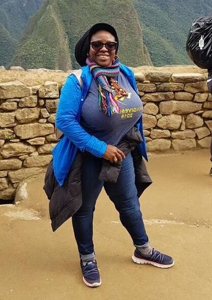BUSTY ARCHEOLOGIST IN MACHU PICCHU