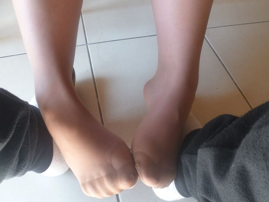 les pieds en dim up chair de ma salope