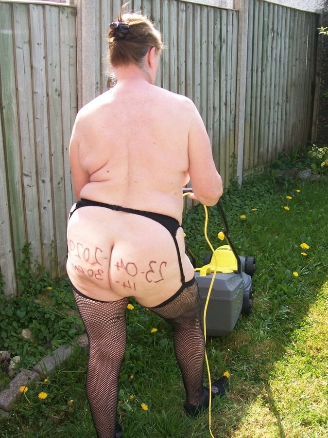 me in the garden