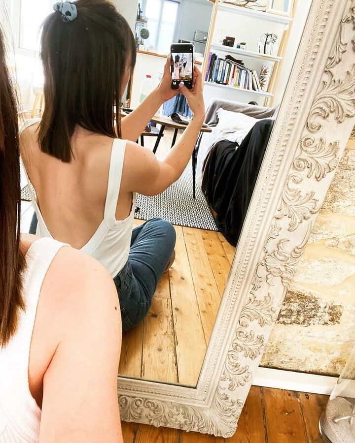 Backless Selfies