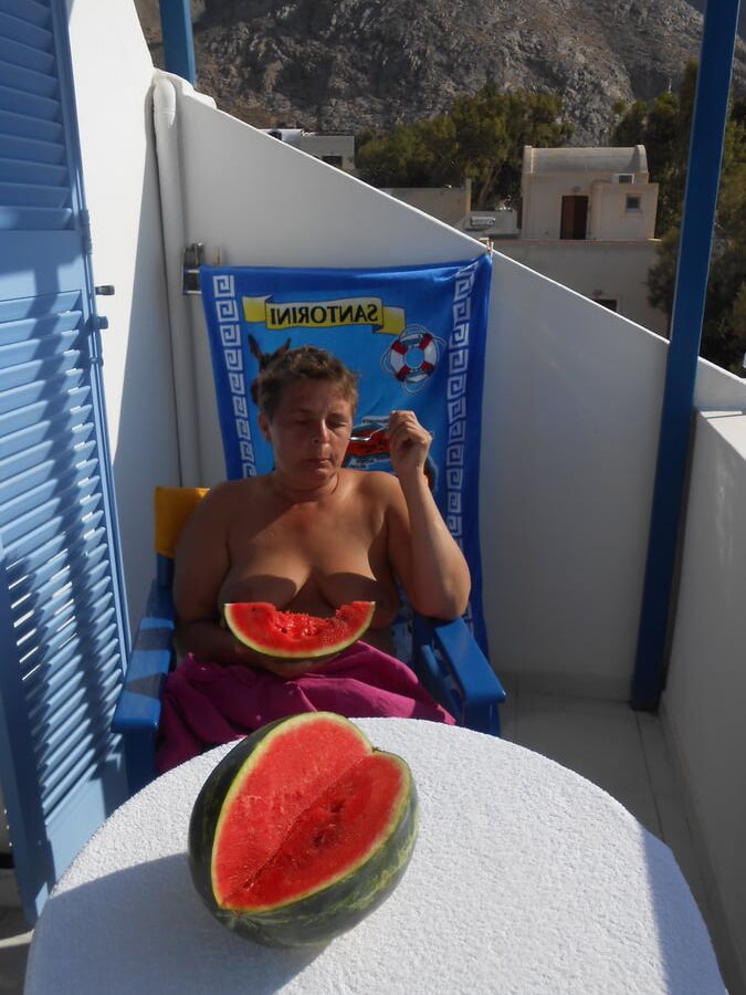 Ugly but Crazy Greece Granny