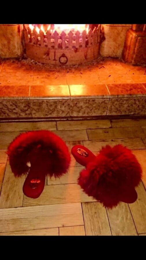 fluffy mules