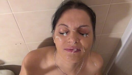 Cumslut facial