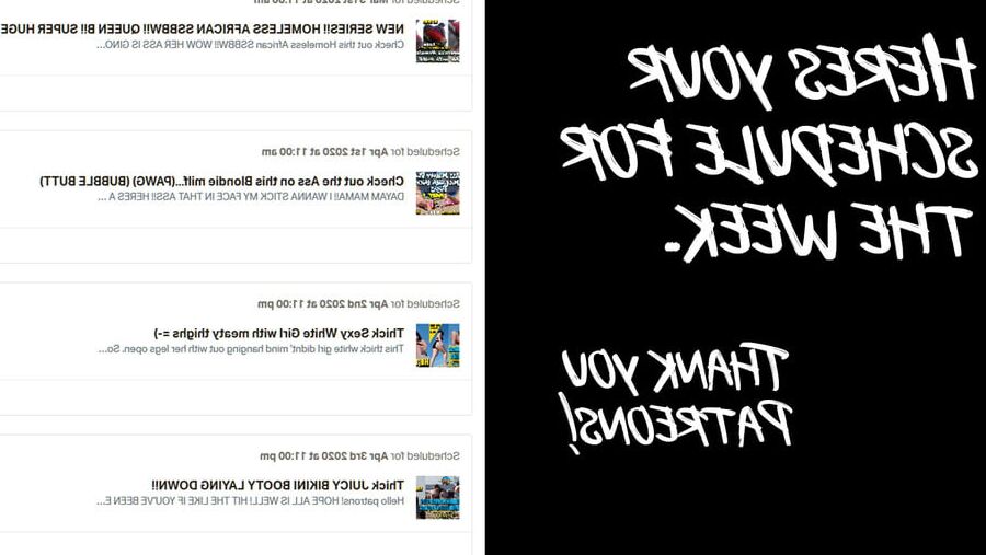 New Weekly News letter for VIP Patreons!!