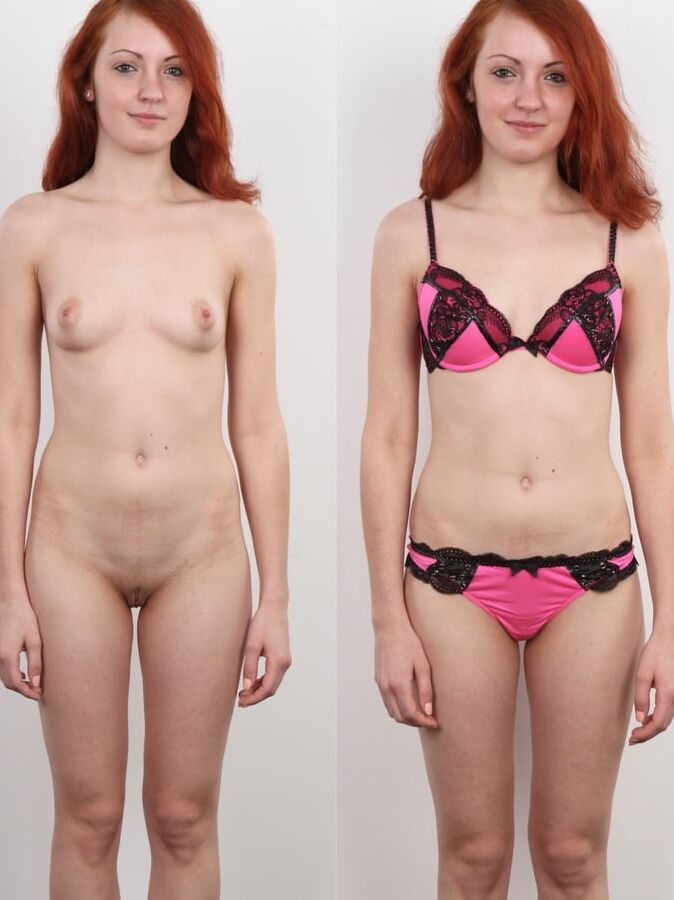 - casting girls amateur with panties bra and than naked